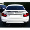 F87 M2 Carbon Fiber Rear Trunk Wing Spoiler