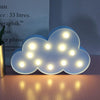 Lovely Cloud Star Moon LED 3D Lights