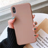 Solid Color Silicone Couples Cases For iPhone